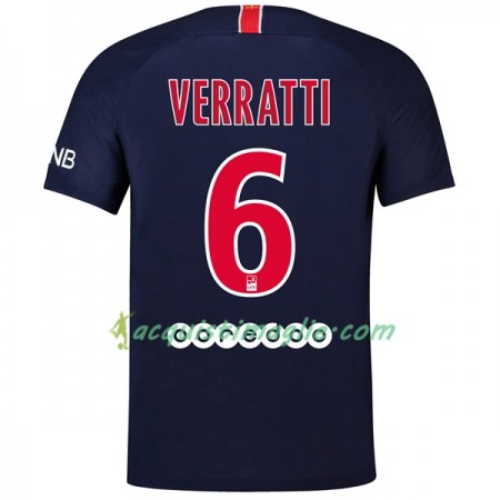 Divisa di Calcio Paris Saint-Germain Verratti 6 Prima 2018/2019